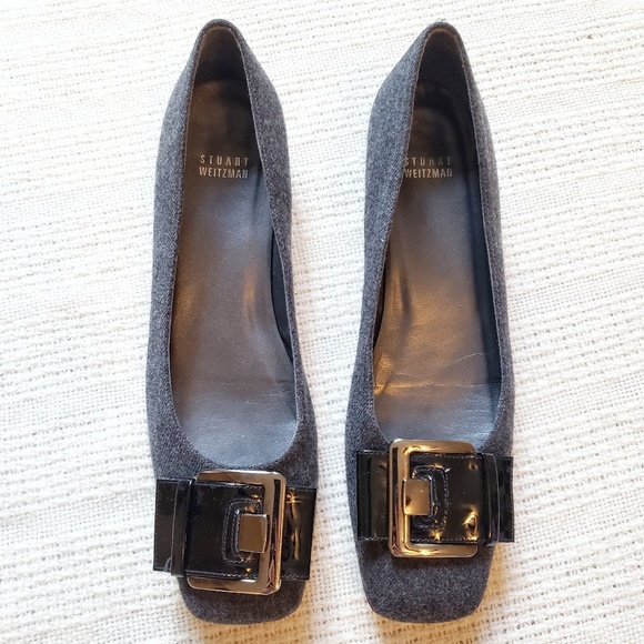square toe flats womens